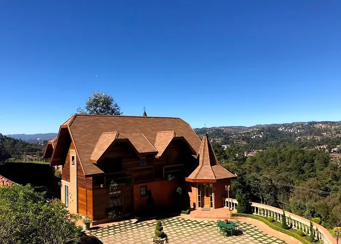 Villa Casa Luxuosa Com Vista Incrivel De Campos do Jordão