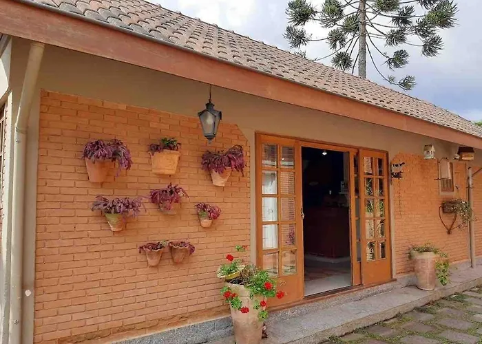Villa Casa Luxuosa Com Vista Incrivel De Campos do Jordão