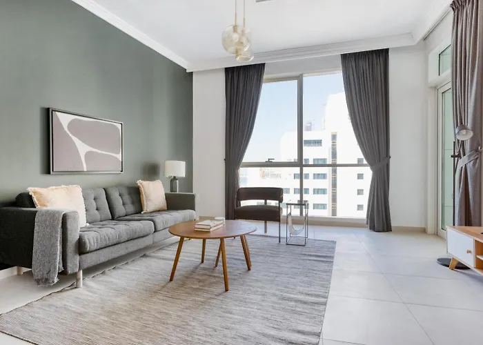 Blueground Al Bateen Residences Sea View Pool Dxb-1082 Dubai