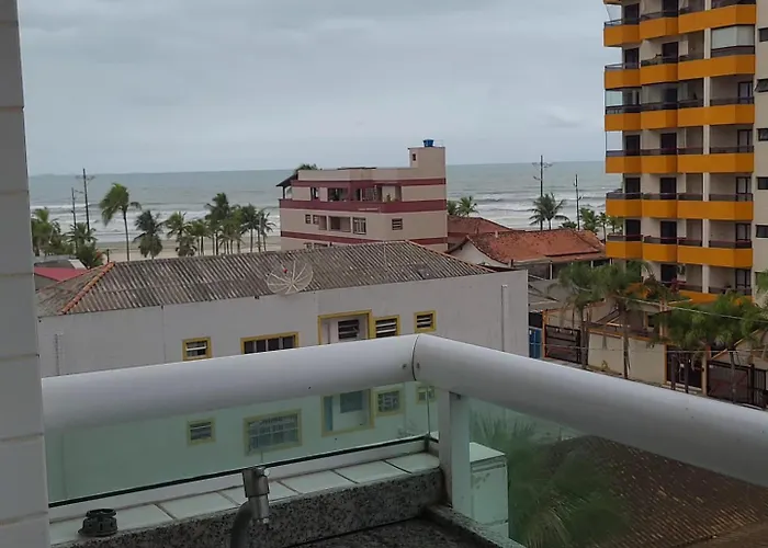 Apartamento 02 Dormitorios Na Praia Grande Ocian, Fica A 100 Metros Da Praia , Tem Churrasqueira ,Sendo 01 Suite