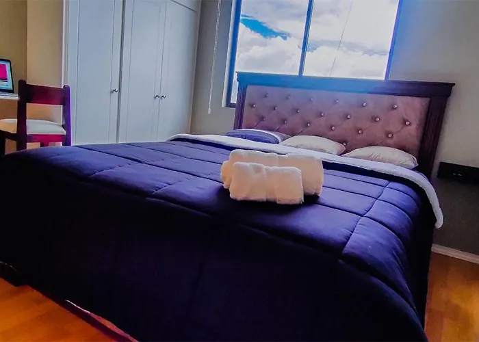Ferienwohnung Departamento En Conjunto Residencial Riobamba
