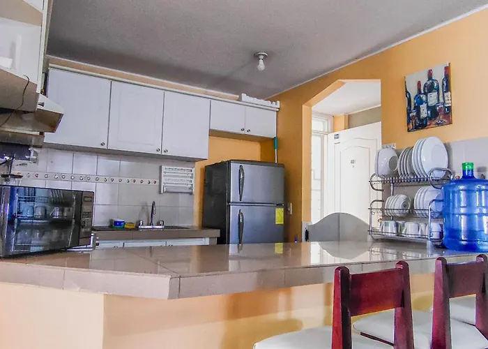 Ferienwohnung Departamento En Conjunto Residencial Riobamba