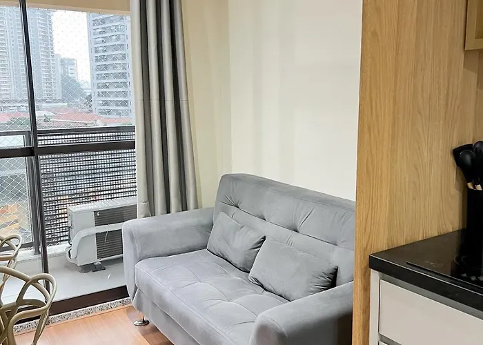Cozy Studio 3 Min From Brooklyn Subway São Paulo