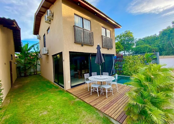 Casa De Alto Padrao Na Praia Da Pipa Com 4 Suites Climatizadas Piscina Privativa Cozinha Equipada E Localizada A Apenas 5 Minutos Da Praia Do Amor E Centro Da Pipa Praia de Pipa