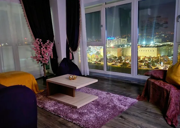 Aristocrat Sunset Panorama - Skyview Central Apartment Iasi