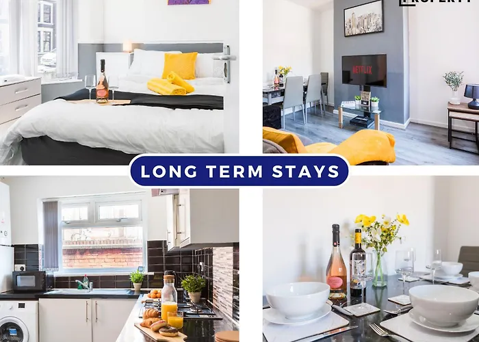 Contractors House With Parking City Area, Sleeps 8 Liverpool