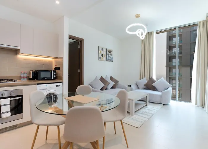 Ferienwohnung Ahlan Hh - Luxury 2Br In Sobha Creek Vistas Dubai