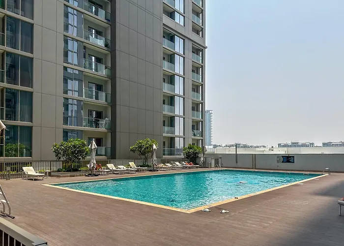 Ferienwohnung Ahlan Hh - Luxury 2Br In Sobha Creek Vistas Dubai
