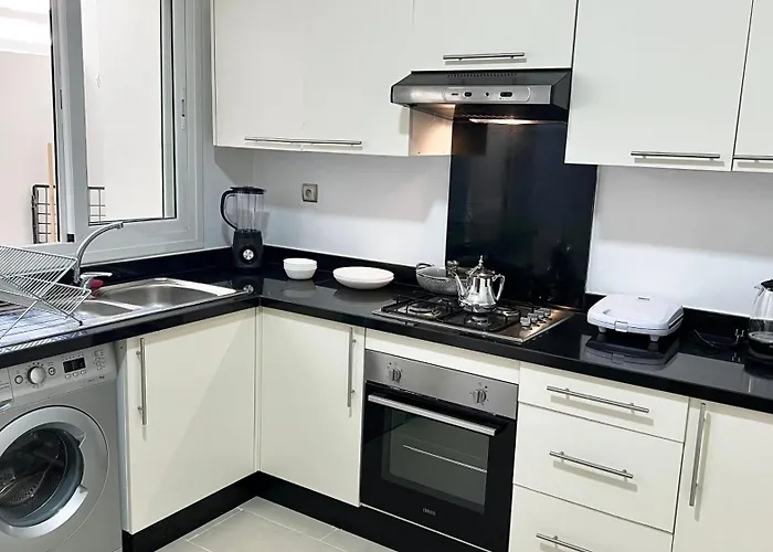 N8 Appartement, 3 Chambres Haut De Gamme, A Deux Pas De L Ocean Et Du Mall Rabat