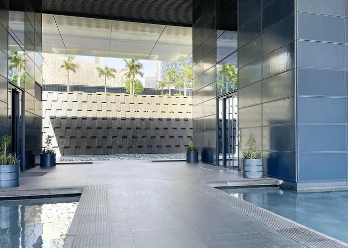 Ferienwohnung Blueground Difc Burj K Views Indoor Pool Dxb-1493 Dubai