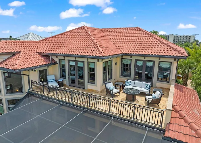 Sparkling Pool Balcony Sunsets Pool Table Dock St. Augustine