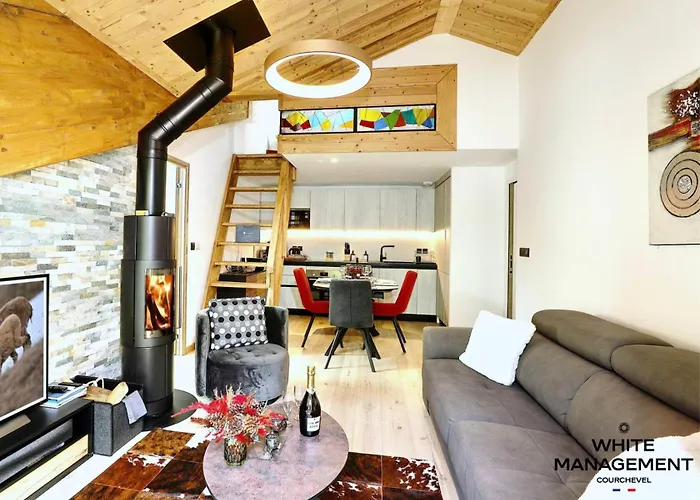 Residence Ariondaz Heliantheme - Penthouse Intimiste Avec Mezzanine Mae-9074 Courchevel