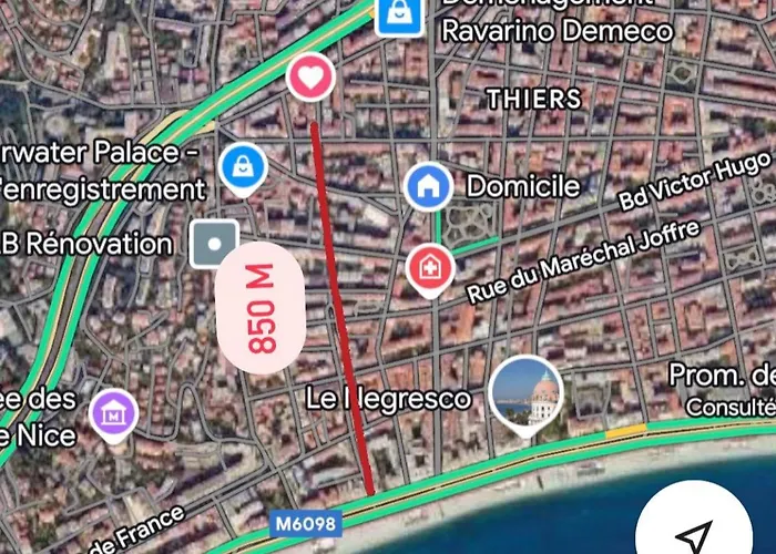Ferienwohnung 5 Sky Minipenthouse Nizza