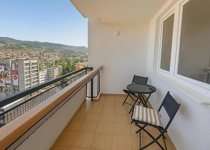 Skyline Apartment In Center - Sarajevo Best City View
