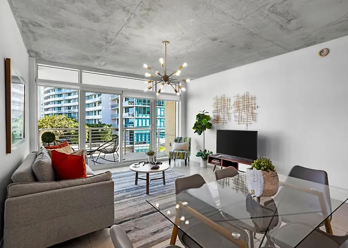 Midblock Midtown Miami 1B W Spa Pool Gym