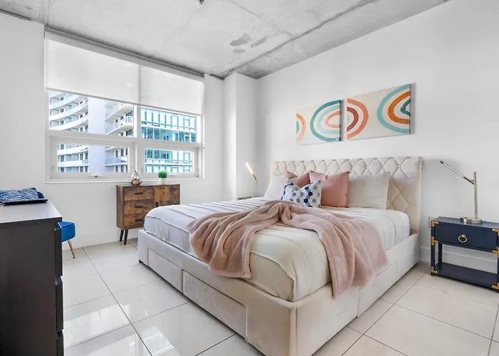 Midblock Midtown Miami 1B W Spa Pool Gym