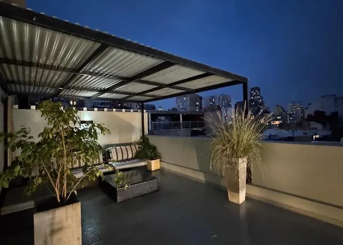 Ferienwohnung Soler - Palermo Amplio 2 Ambientes Con Terraza Privada Parrilla Y Piscina Buenos Aires