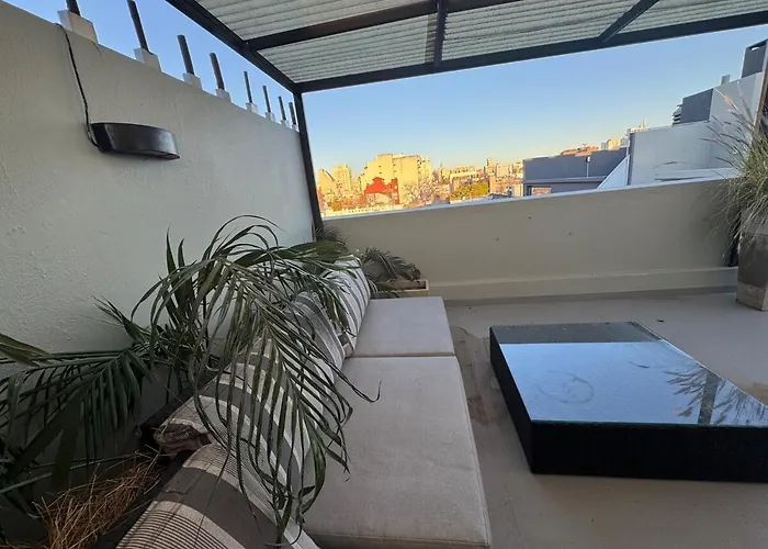 Ferienwohnung Soler - Palermo Amplio 2 Ambientes Con Terraza Privada Parrilla Y Piscina Buenos Aires
