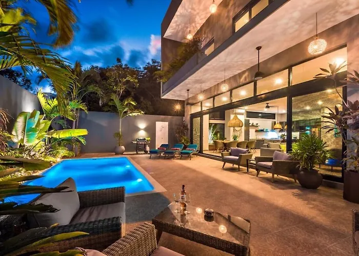 Casa Lulu Luxury 4 Bedroom Villa Mins To The Beach With Private Pool Tulum