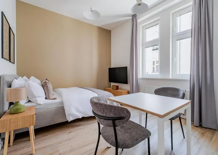 Ferienwohnung Blueground Prague 7 Renovated Student Housing Prg-59