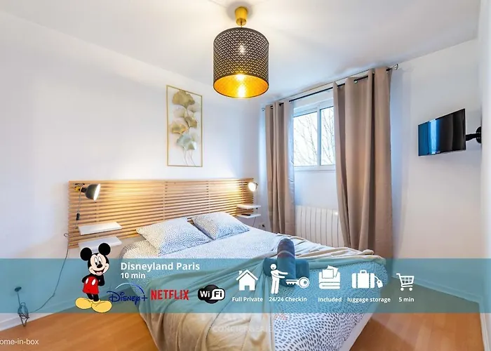 Le Tikehau 4pers, 10min Disneyland Paris Montévrain