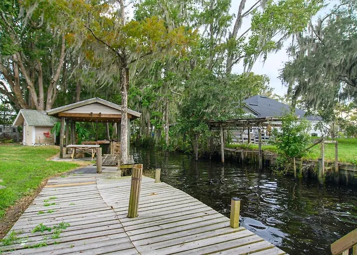 Villa The Sunset Cove - Hot Tub & Waterfront Peace St. Augustine