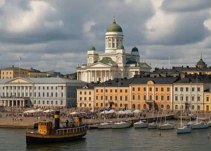Sea View Studio Apartment In Helsinki City Centre