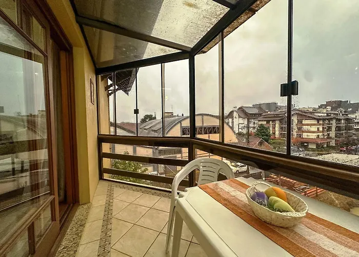 Romance Em Gramado - Vista, Lareira E Charme