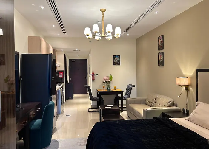 Luxury Downtown Studio - Elite Downtown Residence 1 - Burj Khalifa View Balcony Dubai