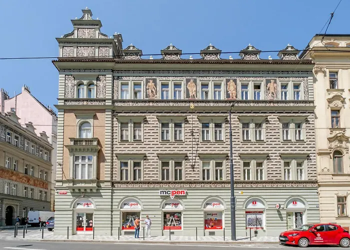Ferienwohnung Blueground Holesovice Balcony Nr Vltava Prg-55 Prag