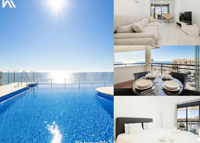 First-Line Beach, Terrace And Pool With Incredible Sea Views, New Golden Mile Estepona