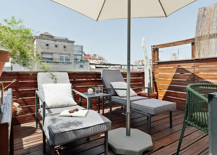 Oboke - 1 Bedroom And Terrace In Eixample Dreta Barcelona