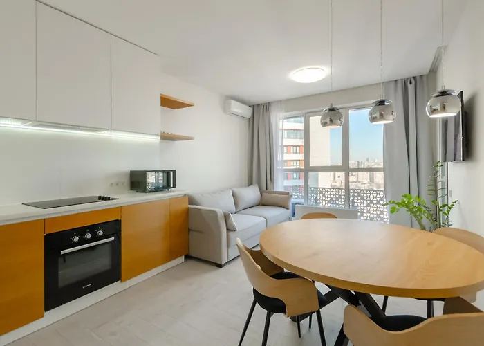 Ввв! 17-86А In Rc Kvartet , Vasyl Lypkivskyi 16А,Petrovdom Apartments Kiew