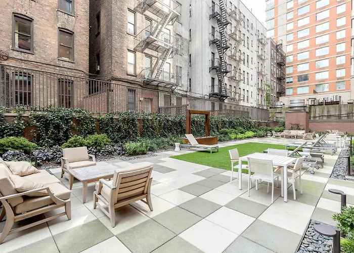 Ferienwohnung Midtown 2Br W Wd Gym Doorman Nr Times Sq Nyc-1122 New York