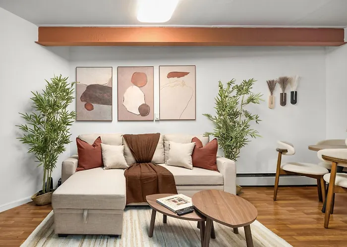 Ferienwohnung Chic Modern Unit In Nyc New York