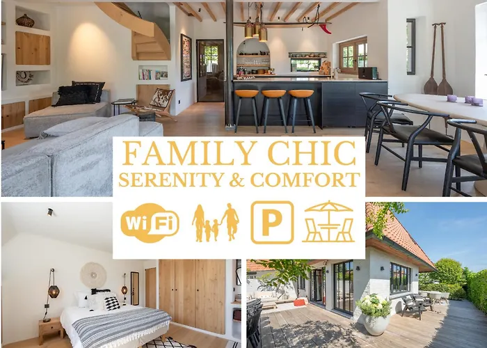 New Family Chic Design, Comfort & Outdoor Living - Free Parking Wifi Knokke-Heist
