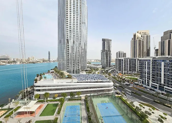Deluxe 1-Bedroom In The Grand - Waterfront And Skyline Views Dubai
