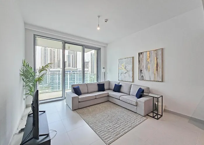 Deluxe 1-Bedroom In The Grand - Waterfront And Skyline Views Dubai