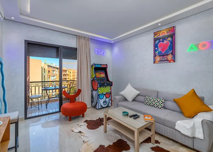 -New- Appartement Style Au Coeur De Marrakech Marrakesch