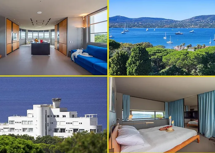 La Rotonda - Incredible Mediterraneen And St Tropez View 360! Centre Ville 5 Mns Saint-Tropez