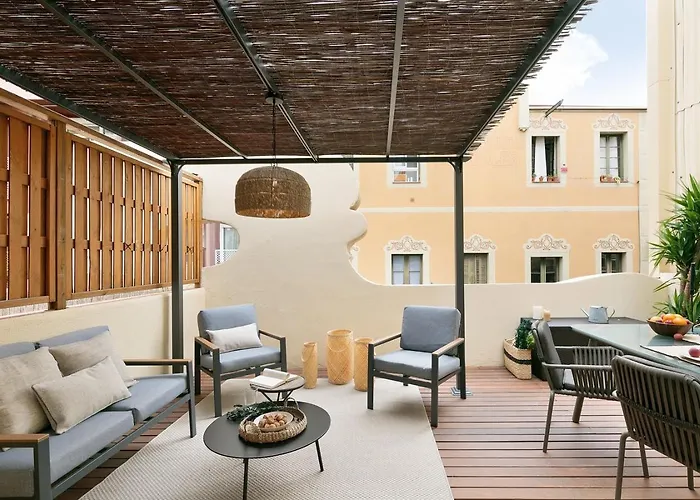 Nerano - 2 Bedrooms And Terrace In Gracia Barcelona