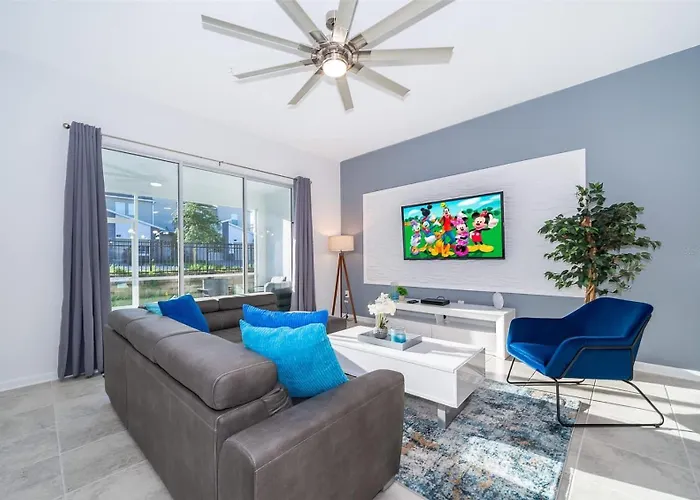 Disney Magic Championsgate Resort House 15 Min From Disney World With Club House, 7 Pools And Water Park Kissimmee