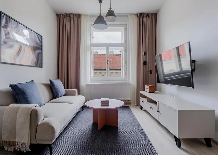Ferienwohnung Blueground Nusle Balcony Nr Vysehrad Prg-68 Prag
