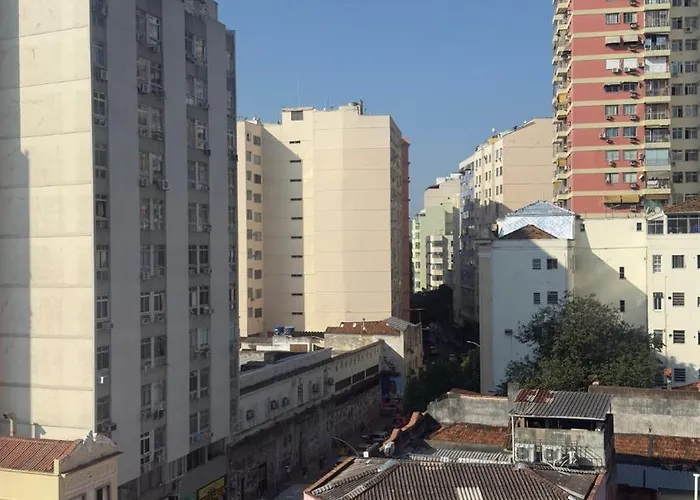 Off Studio Para 4Pessoas, Enxoval, Wi-Fi, Piscina, Roof Top, Arcos Lapa, A 5 Minutos Da Petrobras E A 20Min Copacabana Rio de Janeiro