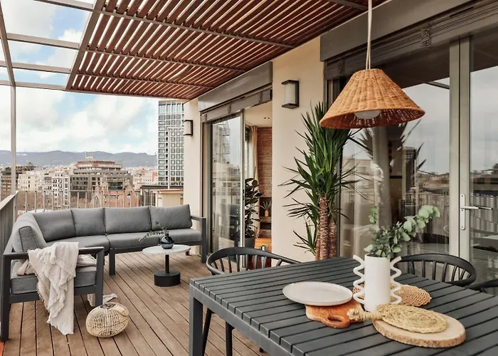 Misir - 2 Bedrooms And Terrace In Eixample Dreta Barcelona