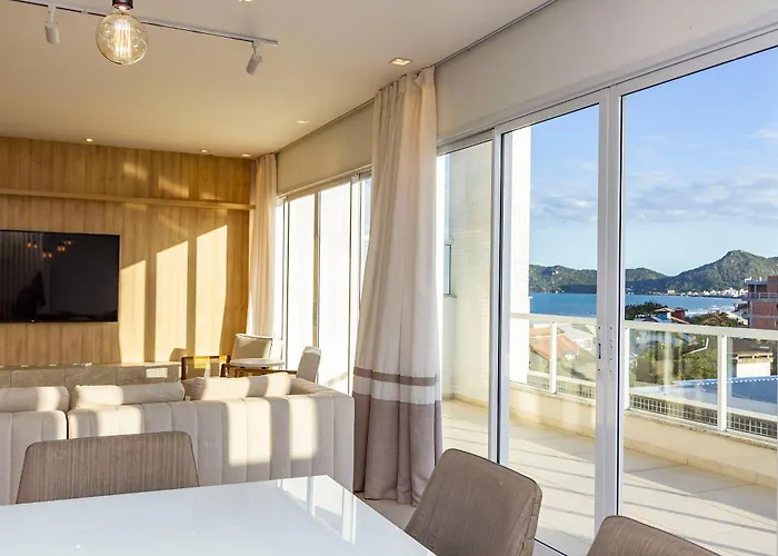 Mar De Fora 205 - Lindissima Cobertura Duplex - Piscina No Condominio - 100 Metros Da Praia De Mariscal. Bombinhas