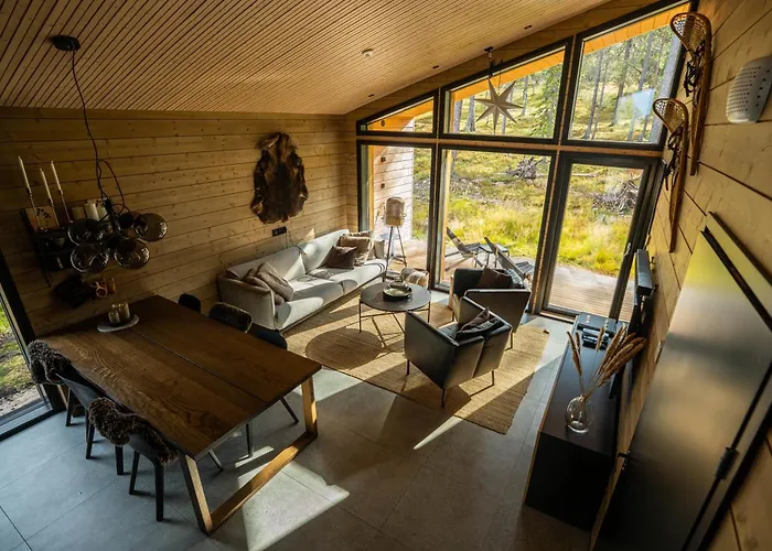 Villa Golden Hill Yllaes, Luxury Holiday Cabin In Lapland Äkäslompolo