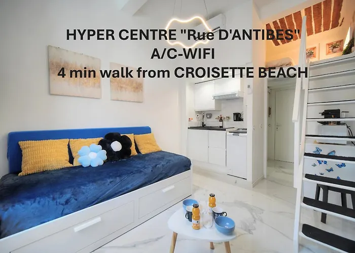Agreable Studio Rue Anibes-Hyper Centre A0B211 Cannes