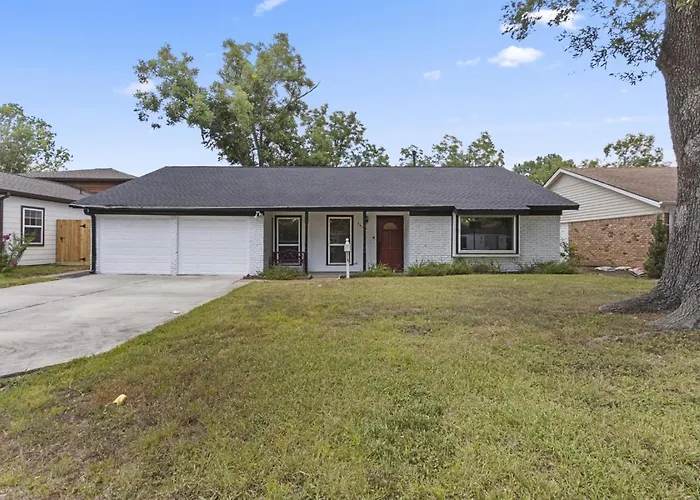 Charming 3-Bedroom House In Terrific Houston With Ac, Wifi