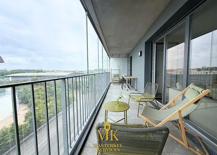 Ferienwohnung T2 Vue Pompidou Balcon, Sport & Centre Muse Metz